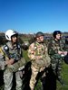 luca e vittorio all'imbarco con il tizio di ancona